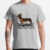 ssrcoclassic teemensheather greyfront altsquare product1000x1000.u1 24 - Dachshund Merch
