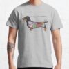 ssrcoclassic teemensheather greyfront altsquare product1000x1000.u1 25 - Dachshund Merch