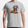 ssrcoclassic teemensheather greyfront altsquare product1000x1000.u1 28 - Dachshund Merch