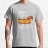 ssrcoclassic teemensheather greyfront altsquare product1000x1000.u1 4 - Dachshund Merch