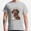 ssrcoclassic teemensheather greyfront altsquare product1000x1000.u1 7 - Dachshund Merch