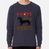 ssrcolightweight sweatshirtmens322e3f696a94a5d4frontsquare productx1000 bgf8f8f8 22 - Dachshund Merch