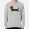 ssrcolightweight sweatshirtmensheather greyfrontsquare productx1000 bgf8f8f8 11 - Dachshund Merch
