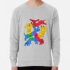 ssrcolightweight sweatshirtmensheather greyfrontsquare productx1000 bgf8f8f8 2 - Dachshund Merch