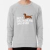 ssrcolightweight sweatshirtmensheather greyfrontsquare productx1000 bgf8f8f8 27 - Dachshund Merch