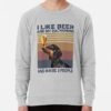 ssrcolightweight sweatshirtmensheather greyfrontsquare productx1000 bgf8f8f8 6 - Dachshund Merch