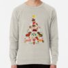 ssrcolightweight sweatshirtmensoatmeal heatherfrontsquare productx1000 bgf8f8f8 - Dachshund Merch
