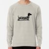 ssrcolightweight sweatshirtmensoatmeal heatherfrontsquare productx1000 bgf8f8f8 12 - Dachshund Merch