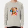 ssrcolightweight sweatshirtmensoatmeal heatherfrontsquare productx1000 bgf8f8f8 13 - Dachshund Merch