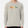 ssrcolightweight sweatshirtmensoatmeal heatherfrontsquare productx1000 bgf8f8f8 17 - Dachshund Merch