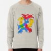 ssrcolightweight sweatshirtmensoatmeal heatherfrontsquare productx1000 bgf8f8f8 2 - Dachshund Merch