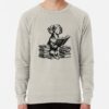 ssrcolightweight sweatshirtmensoatmeal heatherfrontsquare productx1000 bgf8f8f8 20 - Dachshund Merch