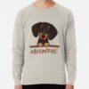 ssrcolightweight sweatshirtmensoatmeal heatherfrontsquare productx1000 bgf8f8f8 24 - Dachshund Merch