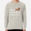 ssrcolightweight sweatshirtmensoatmeal heatherfrontsquare productx1000 bgf8f8f8 30 - Dachshund Merch