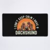 urdesk mat flatlaysquare1000x1000 23 - Dachshund Merch