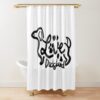urshower curtain closedsquare1000x1000.1 20 - Dachshund Merch