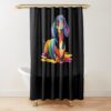 urshower curtain closedsquare1000x1000.1 22 - Dachshund Merch