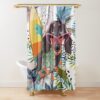 urshower curtain closedsquare1000x1000.1 5 - Dachshund Merch