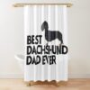 urshower curtain closedsquare1000x1000.1 6 - Dachshund Merch