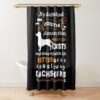 urshower curtain closedsquare1000x1000.1 9 - Dachshund Merch